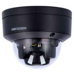 [DS-2CD2183G2-LIS2U(Bk)] HIKVISION DS-2CD2183G2-LIS2U(Bk) 2.8mm - 8 MP Caméra IP dôme fixe  Acusense Smart Hybrid Light 2,8 mm, Noir , double microphone, IP67 
