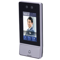 [DS-KV9503-WBE1] Hikvision DS-KV9503-WBE1  IP Video Deurstation 2 MP Camera | Bidirectionele Audio Gezichtsherkenning, MF-kaart, QR en PIN | 2 relais Mobiele App via monitor