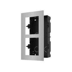 [DS-KD-ACF2/S]  Hikvision DS-KD-ACF2/S Inbouw 2 Module roestvrij staal