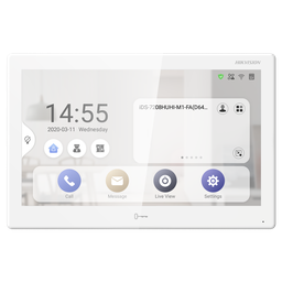 [DS-KH9510-WTE1(B)] HIKVISION DS-KH9510-WTE1(B) Android Video Intercom Tablet - 10-inch LCD-touchscreen Standaard PoE